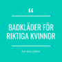 Badkläder för stor byst