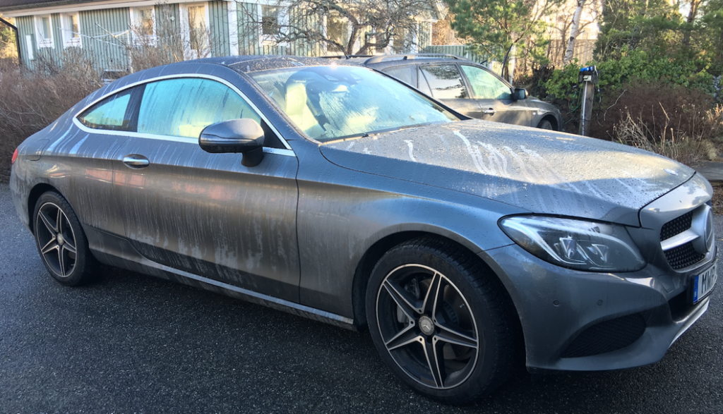 WALLENRUD KIKAR PÅ MERCEDES C300