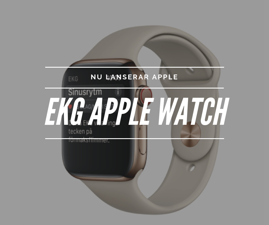 Apples EKG funktion nu tillgänglig i Sverige