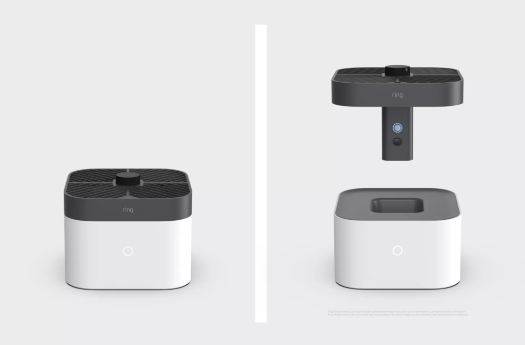 Ring Always Home Cam – flyger runt och filmar inomhus!