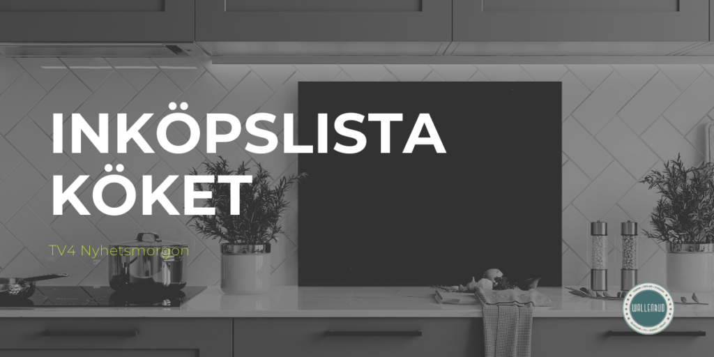 Inköpslista TV4 Nyhetsmorgon – Köksprylar