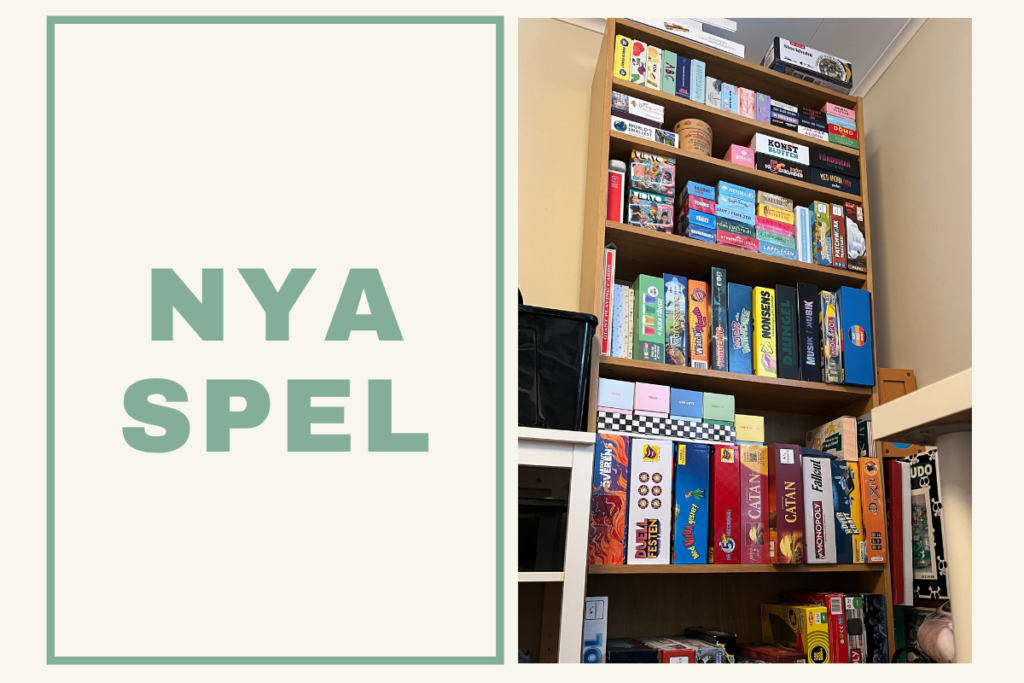 Leverans av nya spel till spelhyllan!