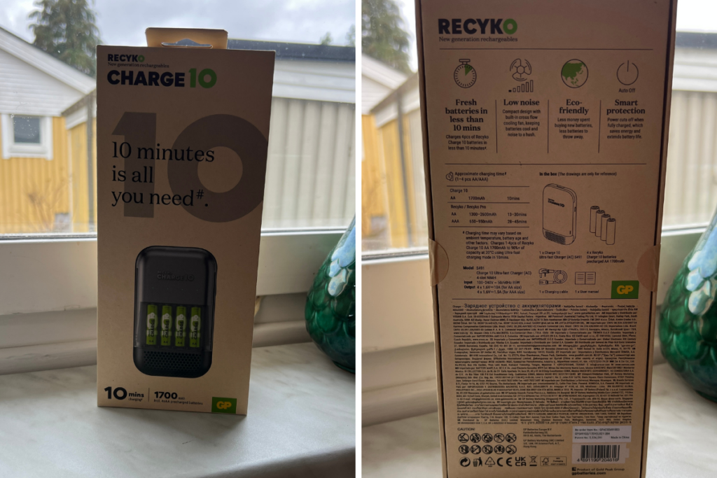 Batterier som laddar fullt på 10 min?