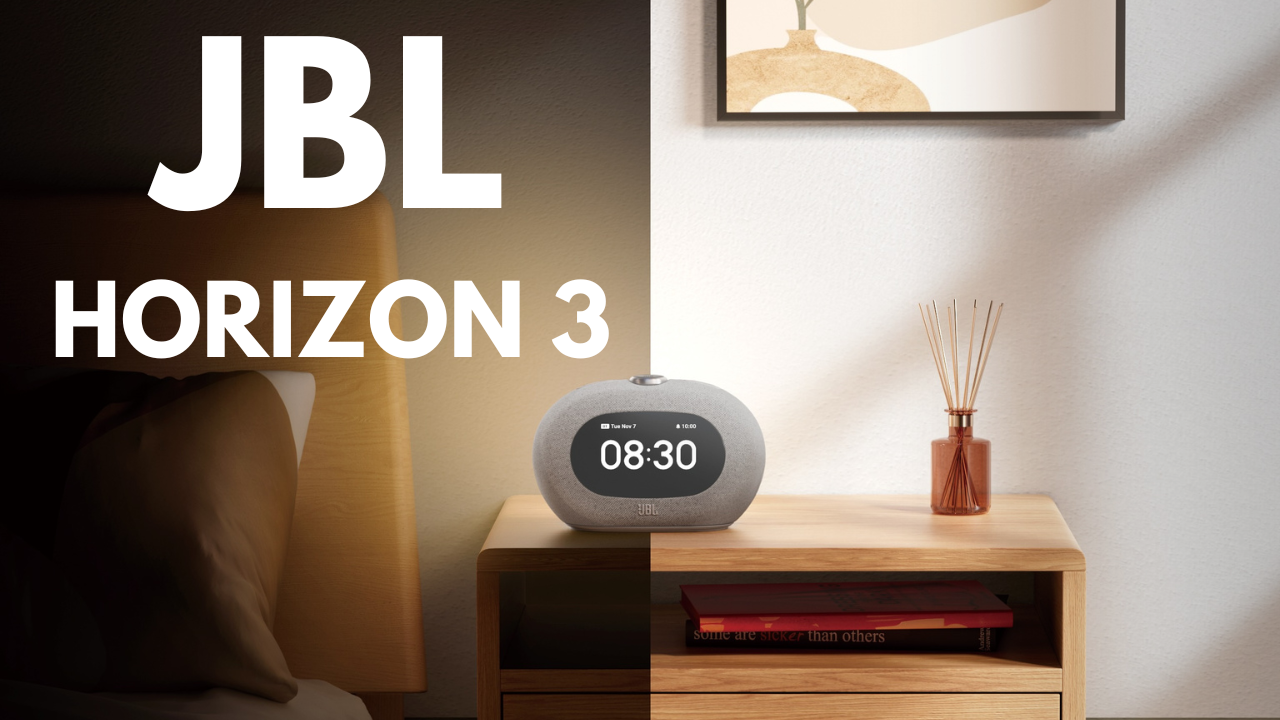 Vakna upp till soluppgång och sköna toner med JBL Horizon 3